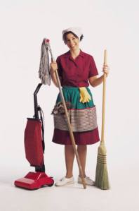 Cleaning lady