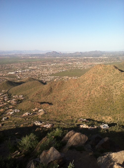 Steve Parker MD, hiking, hike, exercise, Sunrise Trail, Scottsdale Arizona