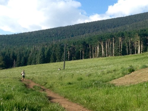 The last 100 yards of the hike